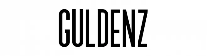 GULDENZ  Frei Schriftart Herunterladen