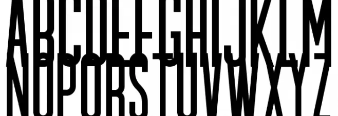GULDENZ Schriftart Groß