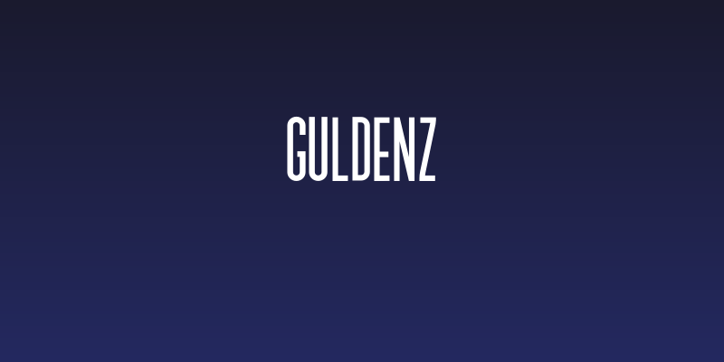 GULDENZ Social Header