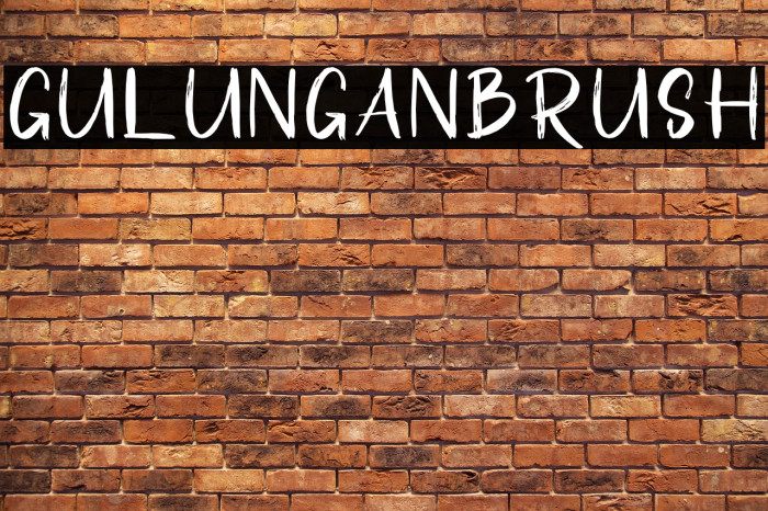 GULUNGAN BRUSH Example 1