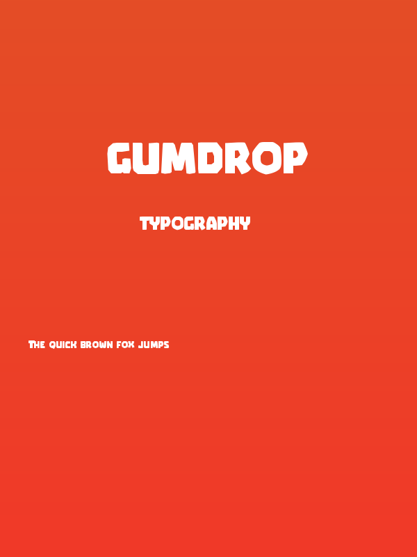 GUMDROP Poster