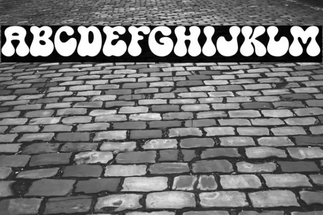 GUNYDROPS DEMO Font examples