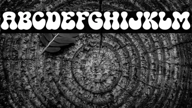 GUNYDROPS DEMO Font examples