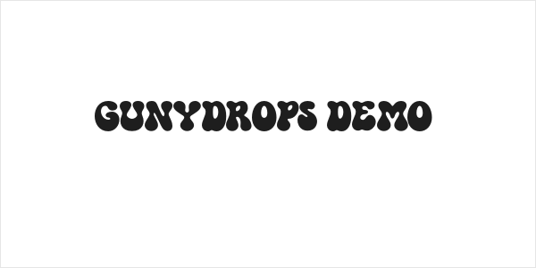 GUNYDROPS DEMO Logo