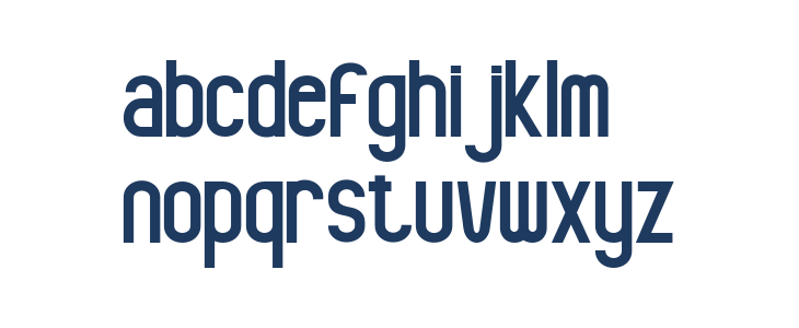 GUSSION Regular Lowercase