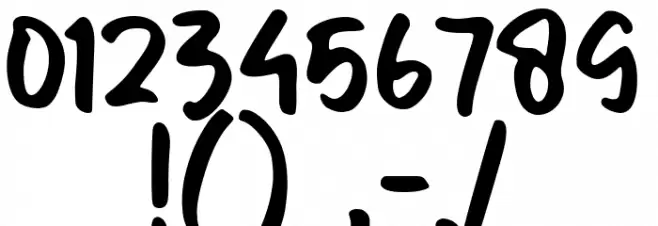 GUTHEN BLOOTS ALLCAPS Font OTHER CHARS