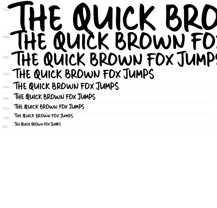 GUTHEN BLOOTS ALLCAPS Waterfall