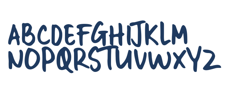 GUTHEN BLOOTS ALLCAPS Lowercase