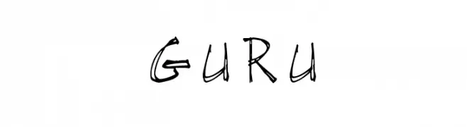 GuRu  免费字体下载