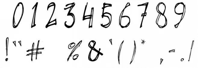 GuRu Font OTHER CHARS