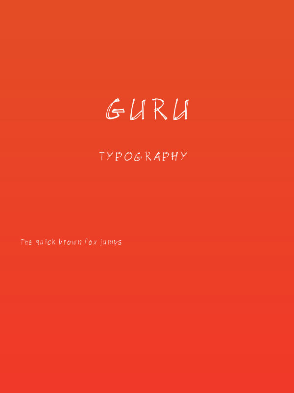 GuRu Poster