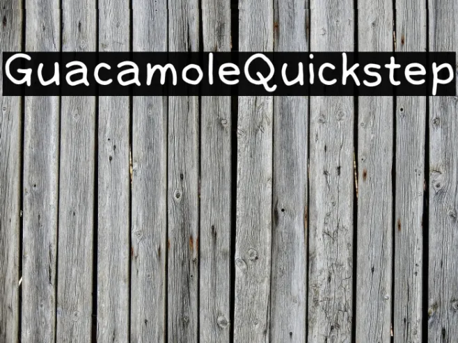 GuacamoleQuickstep Example 3