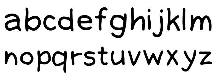 GuacamoleQuickstep Font LOWERCASE