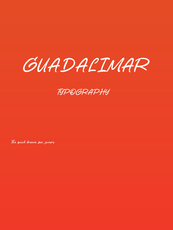 Guadalimar Poster