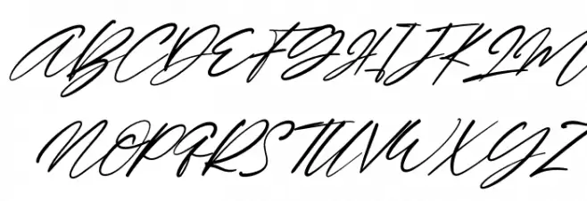 Guadalupe Italic Fonte MAIÚSCULAS
