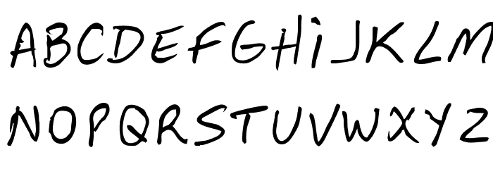 Guapos Font LOWERCASE