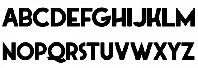 Guaraldo Personal Use Font UPPERCASE