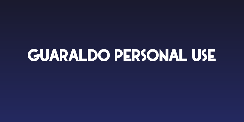 Guaraldo Personal Use Social Header