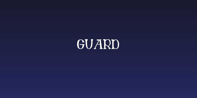 Guard Social Header