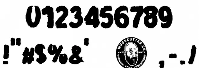 Guardabosques Font OTHER CHARS