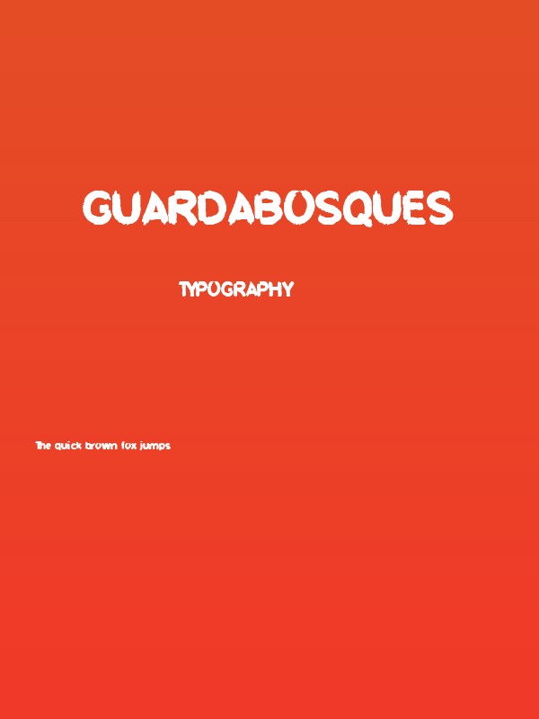 Guardabosques Poster