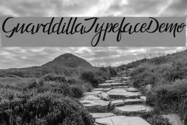 GuarddillaTypefaceDemo Font examples