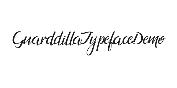 GuarddillaTypefaceDemo Logo