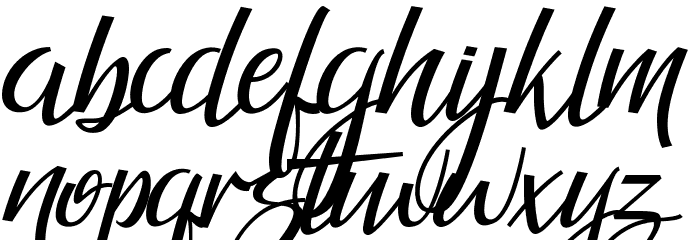 GuarddillaTypefaceDemo Font Litere mici
