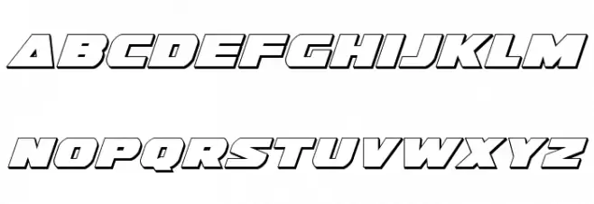 Guardian 3D Italic  