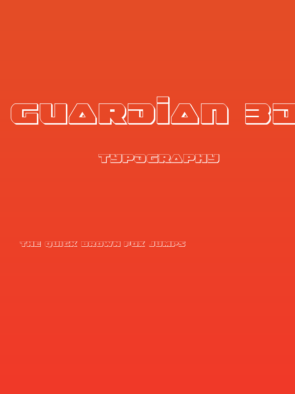 Guardian 3D Poster