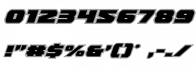 Guardian Academy Italic Font OTHER CHARS