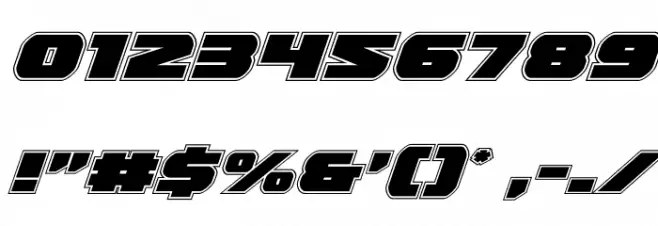 Guardian Academy Italic Font OTHER CHARS