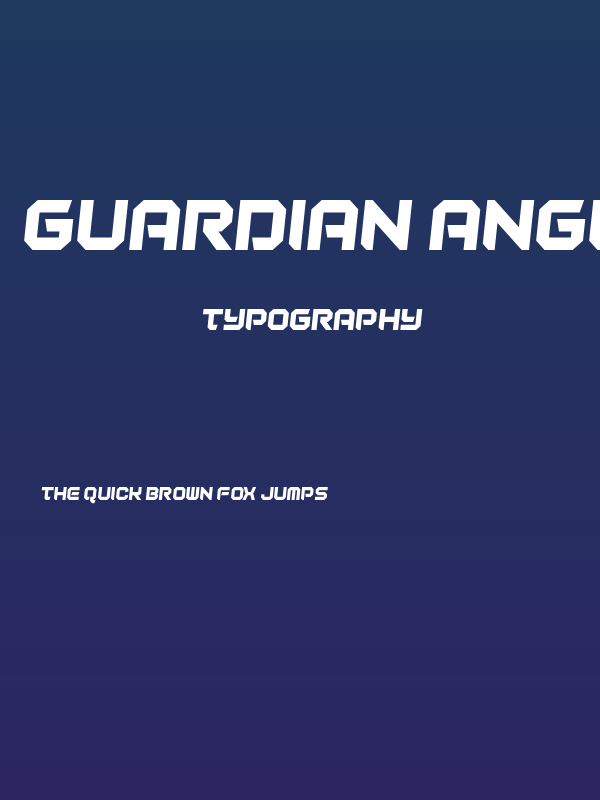 Guardian Angle Poster