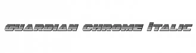 Guardian Chrome Italic 