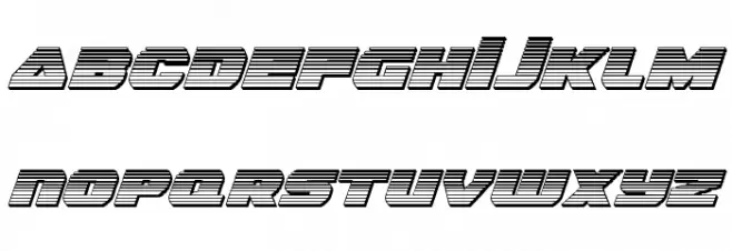 Guardian Chrome Italic خط أحرف كبيرة