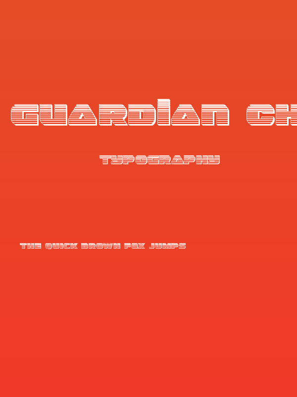Guardian Chrome Poster