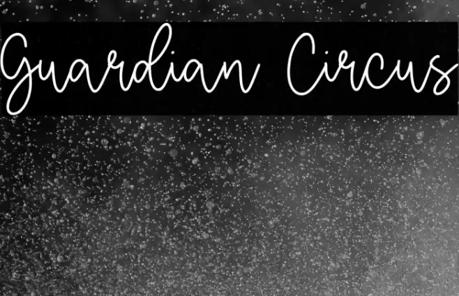 Guardian Circus Fonte examples