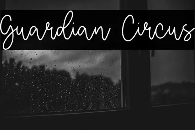 Guardian Circus Fonte examples