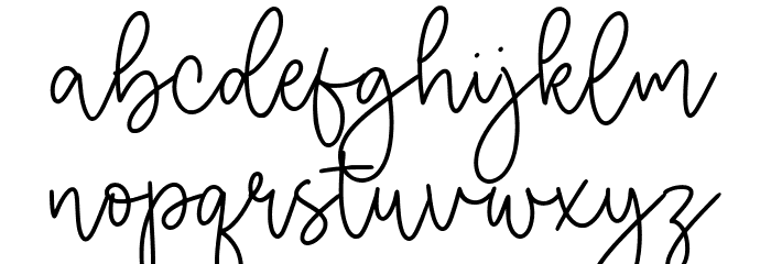 Guardian Circus Font LOWERCASE