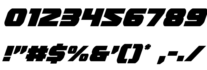 Guardian Condensed Italic Font OTHER CHARS