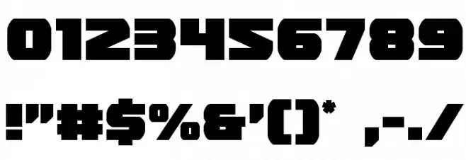 Guardian Condensed Font OTHER CHARS