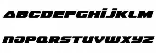 Guardian Expanded Italic Шрифта ВЕРХНИЙ