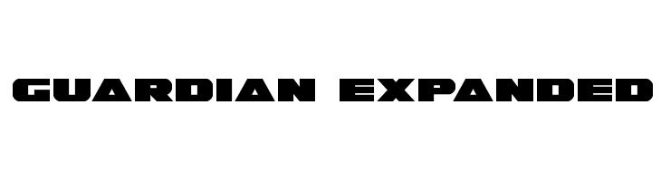 Guardian Expanded  免费字体下载