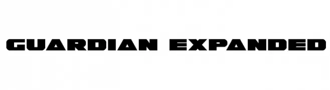Guardian Expanded  Frei Schriftart Herunterladen