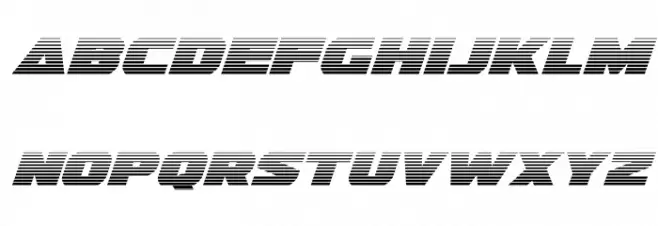 Guardian Gradient Italic Polices MINUSCULES