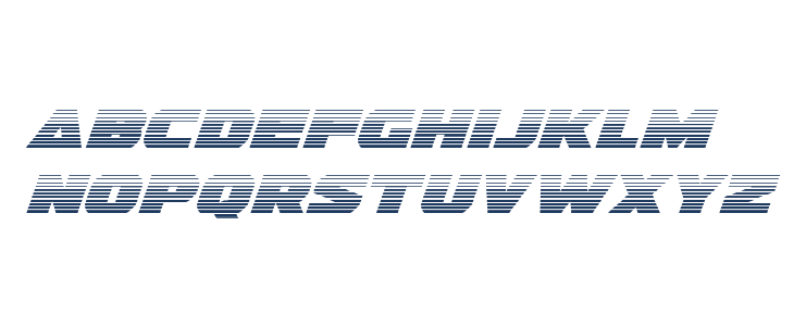 Guardian Gradient Italic Lowercase