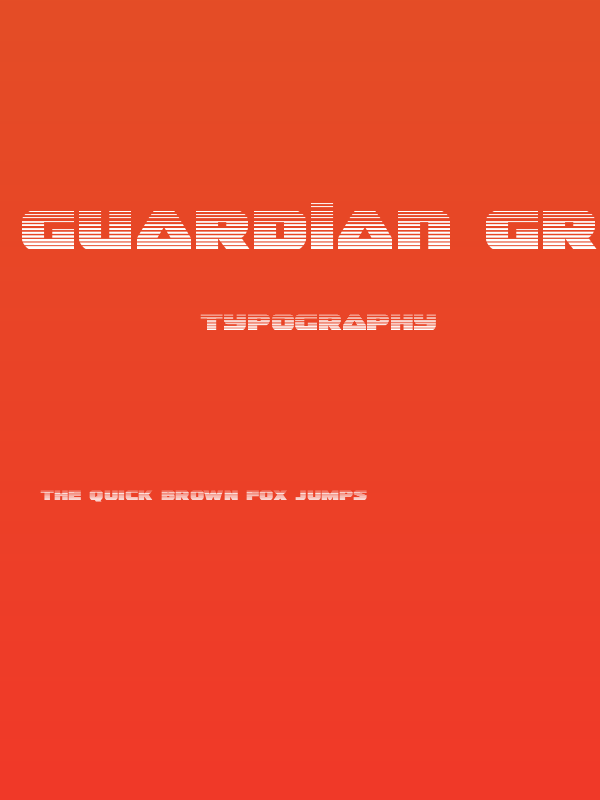 Guardian Gradient Poster