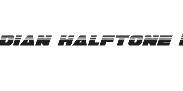 Guardian Halftone Italic Logo