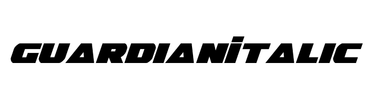 Guardian Italic  font caratteri gratis