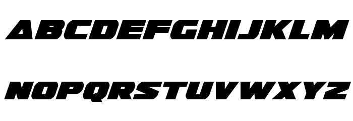 Guardian Italic Font LOWERCASE